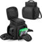 Trunab Console Carrying Case Compatible with Xbox Series X, Travel Bag with Multiple Pockets for Xbox Controllers, Cables, Portable Hard Disk and Other Accessories, Green - Patented Design