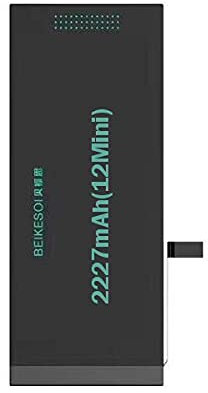 Beikesoi Replacement Battery Compatible With iPhone 12 mini (2227 mAh)