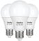 Vanke E27 Screw LED Bulb, Warm White 2700K Yellow Light, 60 Watts Equivalent, 9W ES Bulbs, Screw in Light Bulb, 806 Lumen, Non-Dimmable, Pack of 3
