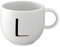 like. by Villeroy & Boch Mug Letters L 13x10x8cm