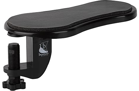 Konix Drakkar Accoudoir Strongarm pour Chaise de Bureau Gaming - Rotation 180° - Noir