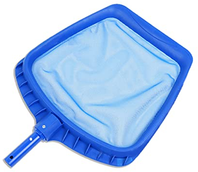 SRHIMEOS Poolkescher Bodenkescher Tiefenkescher, Poolreinigung Bodenkescher mit verstärktem Kunststoffrahmen für Schwimmbad/Pool/Teich/Whirlpool