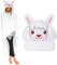 Shoppawhile Alpaka Geschenke für Frauen Lama Geschenk Tragbare Decke Kuscheldecke Flauschig Alpaka Sofadecke 150 * 130cm
