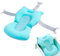 Baby Badewannensitz Baby-Badekissen: Badewannensitz Baby Babywannenmatte Neugeborene Kleinkind Babywannensitz mit Sicherheitsgurt, Säuglings Neugeborene Badewannensitz für 0-18 Monate Babywanne