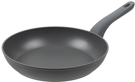 RESTO 93194 Bratpfanne 26cm - Pfanne aus recycelbarem Aluminium - alle Herdplatten, Induktion - Steakpfanne mit keramischer Antihaftbeschichtung, PFAS-frei, verstärktem Boden und ergonomischem Griff