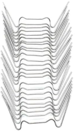 Clip de vitrage de serre en acier inoxydable de type W, clips de fixation pour vitres de serre, pinces de fixation en fil émaillé pour maison en verre, jardin, cour, accessoires de maison