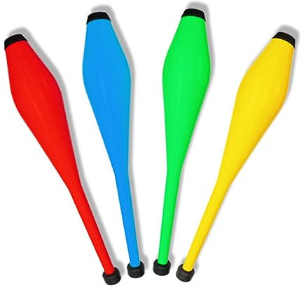 COSMEVIVI Mazas De Malabarismo para Todas Las Edades Juego Clásico De Habilidad y Paciencia