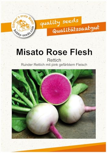 Gemüsesamen Misato Rose Rettich Portion