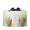 French Connection Vanilla Scented Candle Botanical Pillar Candle | Aromatherapy Candles Gifts For Women & Men- (1.5KG/91hr) Burn Time Vegetable Wax | Long-Lasting Large 3 Wick Candle Housewarming Gift