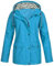 Regenjacke Damen Leichte Übergangsjacke Wasserdicht Atmungsaktiv Regenmantel mit Kapuze Fahrradjacke Regenjacken Wanderjacke Outdoor Jacke Radjacke Regenponcho Softshelljacke (erhältlich In Übergröße)