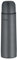 THERMOcafé by THERMOS TC BEVERAGE BOTTLE graphite grey mat 0,50l, Thermosflasche mit Becher aus Edelstahl, 12h heiß & 24h kalt, Auslaufsicher, für Schule, Unterwegs & Büro