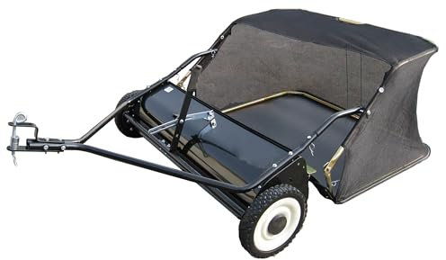 Rasenkehrer Rasenkehrmaschine 106cm Rasentraktor Aufsitzmäher Laubsammler ATV