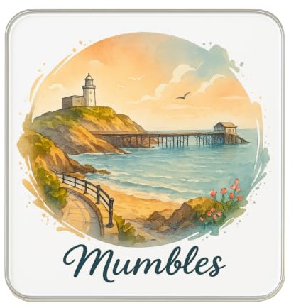 Mumbles, Wales UK Fridge Magnet – Travel Souvenir Gift Magnet