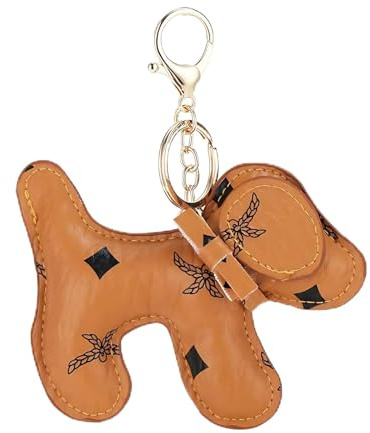 JOVYTH Taschenanhänger Damen, Taschenanhänger, Dackel Schlüsselanhänger Aus Leder, Bag Charm Für Taschen, Anhänger Tasche, Der Stil Des Niedlichen Hundes, Für Handtasche Und Schlüssel