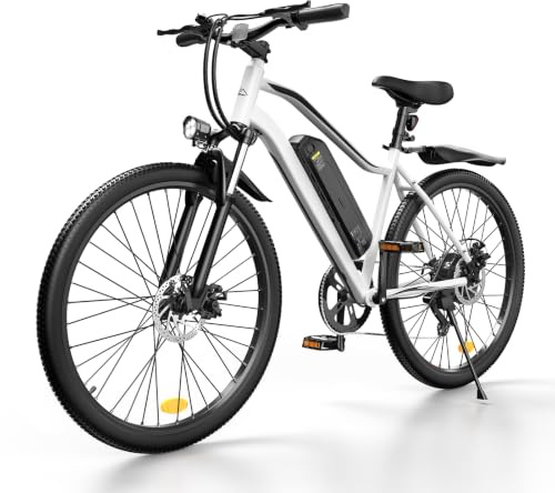Finbike EB3S EBike für Erwachsene, 36V 15Ah Akku, 100 KM Max Reichweite, Elektrofahrräder mit 4 Stunden Schnellladung, 26 Zoll E Bike Mountainbike mit Gefederter Vordergabel, 7 Gang Schaltwerk