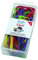 Läufer 59074 Rondella X-Band, elastische Kreuzbänder, Gummibänder 80 x 11 mm, Durchmesser 50 mm, 30g Dose, bunt