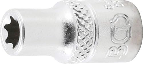 BGS 6407 | Douille pour clé, profil E | 6,3 mm (1/4) | E7