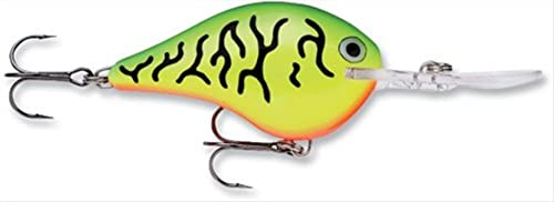 Rapala Dives-to DT16 FT- 7cm/22g Kurbelköder, 1 STK, Firetiger