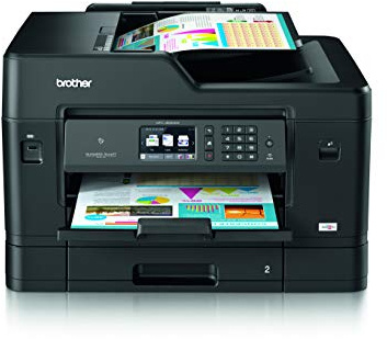 Brother MFC-J6930DW DIN A3 4-in-1 Farbtintenstrahl-Multifunktionsgerät (2 x 250 Blatt Kassette, Drucker, Scanner, Kopierer, Fax)