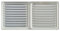 Brinox B70240A - Rejilla de ventilación (15 x 30 cm) color aluminio