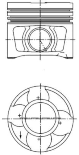 Kolbenschmidt 40356600 - Kolben