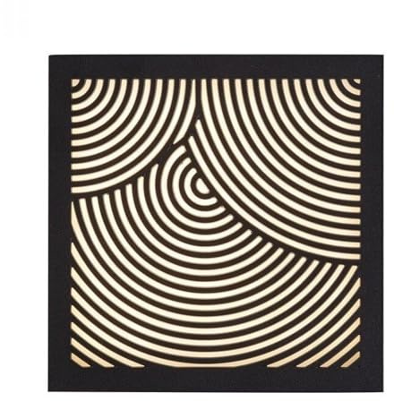 MAZE BENDED Wand LED Schwarz