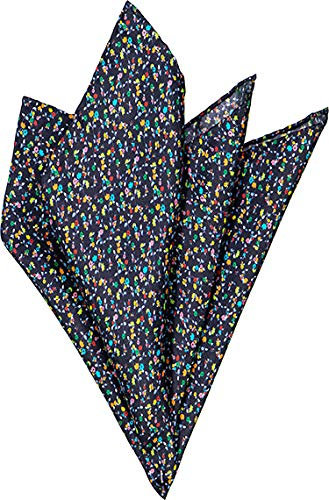 OLYMP Herren Accessoires Seide Modisch Gemustert Blau Onesize