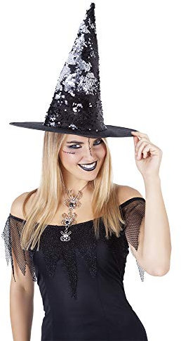 Rubies Damen Sombrero Bruja Lentejuelas Mágicas Hüte, Multicolor, STD