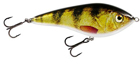 Westin Swim Glidebait 10cm 31g Low Floating Jerkbait, Farbe:Real Perch