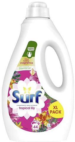 Surf Tropical Lily Concentrated Liquid Laundry Detergent 1.188 L (44 washes)