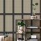 Papier Peint Cannage Panneau Beige/Noir - Fine Decor FD42998