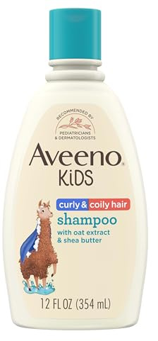 Aveeno Kids Curly & Coily Hair Shampoo, 12 fl. oz