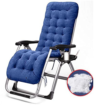 WANWEN Terrassen-Rasenliege, verstellbares Camping-Klappbett, Liegestühle Klappbett Liege Terrassenstühle Klappliege für Pool, Hof, Strand, Rasen-1 Little Surprise