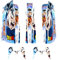 Skin Adhesivo - Compatible para PS5 - Cubierta para personalizar la Consola - Película de Vinilo Removible - Mate Satinado Calidad HD (Disk, Dragonball)