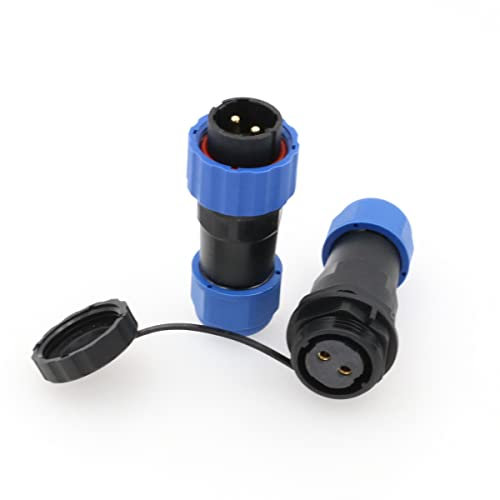 ZBLZGP SD20 Spina Impermeabile IP68 LED Cavo di Alimentazione Zoccolo Filo Montaggio a Pannello Elettrico (Diretta, 2 Pin)