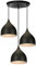 WOTTES industrial deckenlampe,wohnzimmerlampe vintage lampenschirm schwarz metall deckenleuchte modern lampe decke hängend schöne küchenlampe hängelampe wohnzimmer deckenstrahler