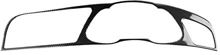 JORAsa Refined Carbon Fiber Car Dashboard Frame Cover Trim Decal Sticker Decor Fit for Audi A4L A4 RS4 S4 Auto Trim Zubehör Guard Sticker Kits (Color : B)