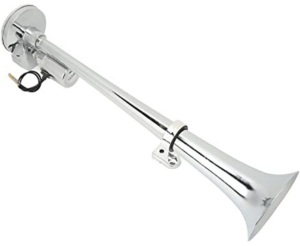 Klaxon de Compresseur D'air Fort, Trompette Unique, 150db, 12V, pour Voitures, Camions, Bateaux, Motos