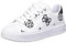 GUESS Denesa Damen-Sneaker, Weiß 148, 38.5 EU
