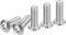 DTGN 1/4-20x3/4 Button Head Socket Cap Screws - 50Pack - Good for Machine - 304 Stainless Steel 18/8 - Hex Drive Full Thread UNC Fasteners