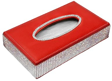 TOVINANNA Dryer Shoe Rack Inserts 1pc Box Square Stand Car Napkin Holder Handbag Dust Covers Clear