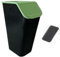 Go Practic Mülleimer Mit Deckel Küche 35 L Click-Function Abfalleimer Mülltrensystem Abfallbehälter Recycling Grün 1x35 l