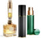 ASADAYS Portable Perfume Atomiser Refillable - 5ml Empty Travel Spray Bottle, Nano Mist, Bottom Filling Mini Atomizer, Pocket Size Cologne Dispenser for Women and Men (Black & Drak Green, PA)