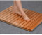 Pedana Doccia Legno 60×60 70×70 80×80 cm Pedana Doccia Esterna, Tappeto Antiscivolo Doccia Quadrata per Piatto Doccia Vasca(70x70cm)