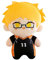 Zhongkaihua Haikyuu Tsukishima Ke Plüschfigur Kissen 20 cm Anime PP Baumwolle Kissen weich gefüllte pelzige Autotasche Schlüsselanhänger Zuhause Sofa Dekoration Anhänger für Fans