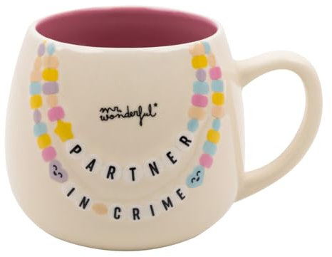 Mr. Wonderful - Tazza 3D braccialetto dell'amicizia - Partner in crime