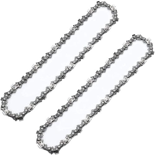 SEESII Confezione da 2 mini motosega a catena da 6 pollici, per motosega elettrica a batteria da 6 pollici, scartamento da 0,043, passo LP da 1/4, 39 maglie