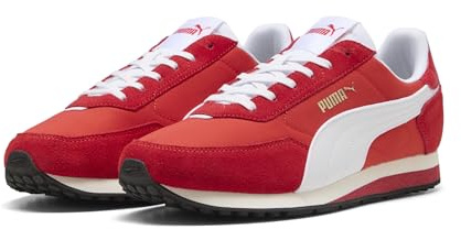 PUMA Erwachsene St Miler Sneakers 42, Red White for All Time