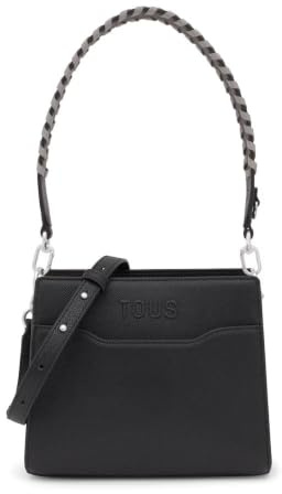 TOUS Mujer Shopper S. Audree Saffiano Negro Bolso