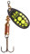 DAM Effzett Stand. Spinner BlackYellow 12G